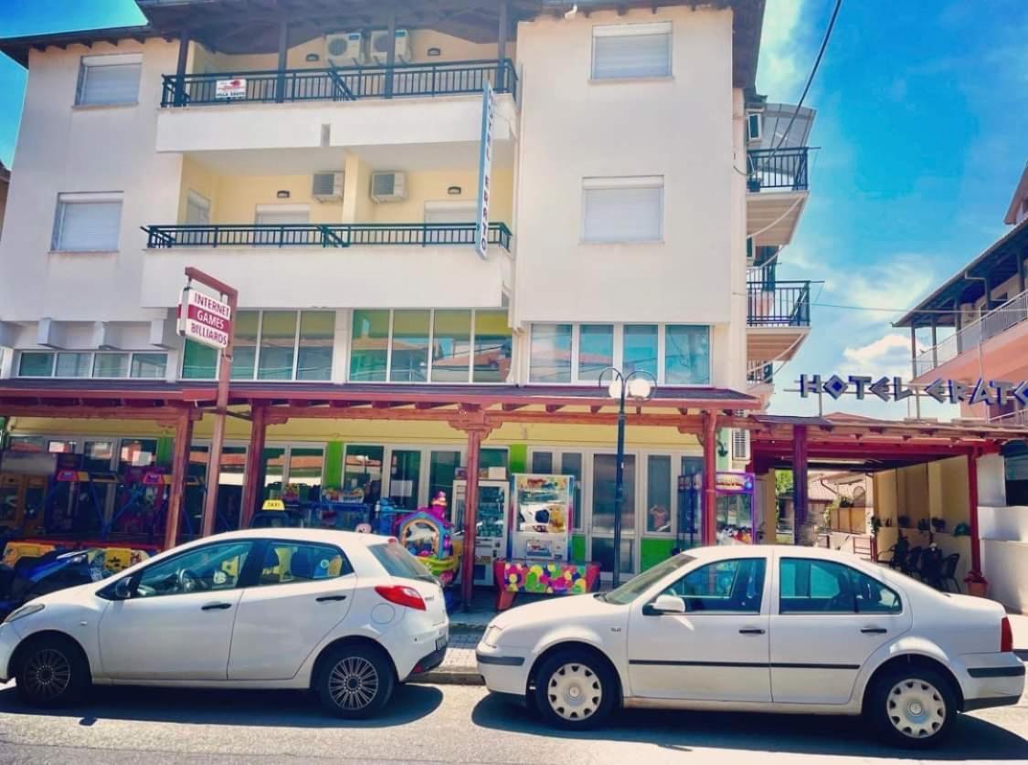 Hotel Erato Leptokaryá Exterior foto
